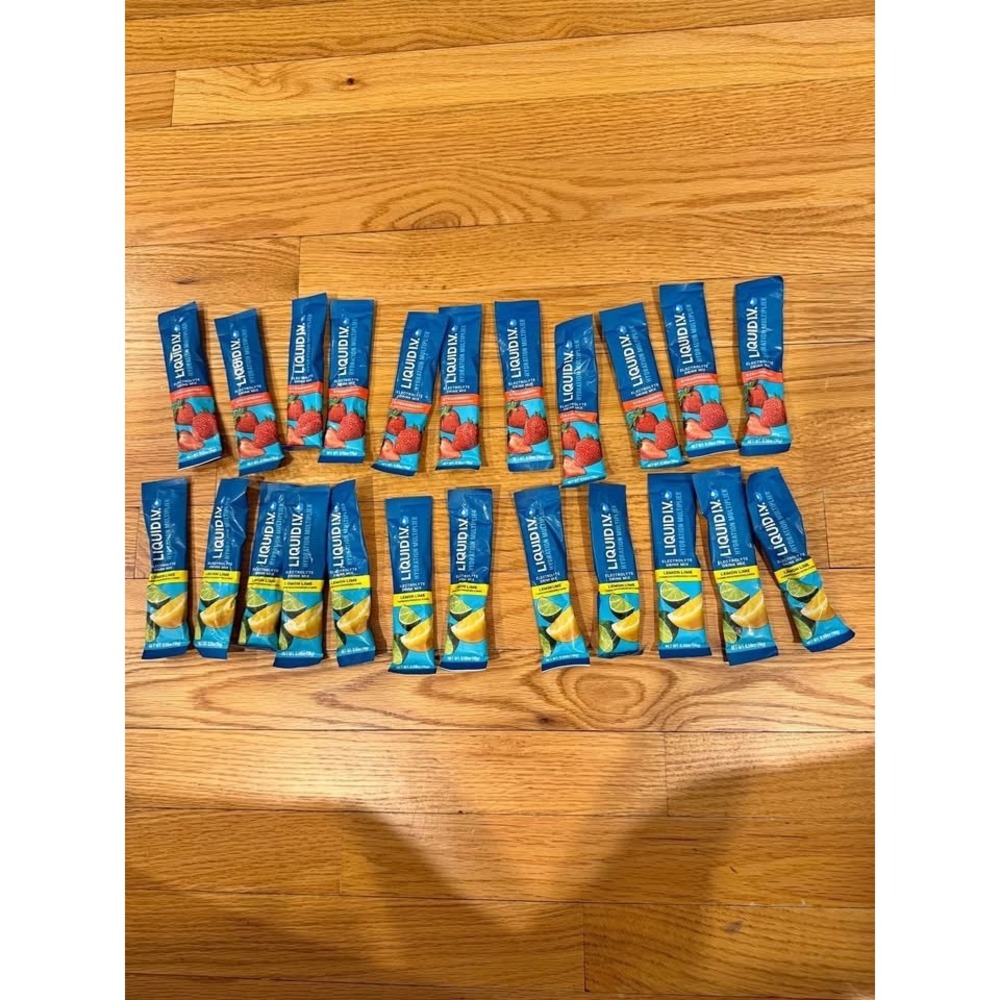 Liquid IV hydration multiplier electrolyte drink 23 packets new